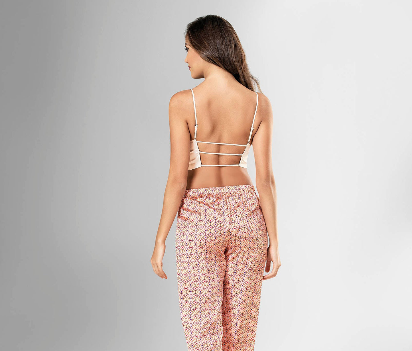 Satijn Luxe Dames Pyjama Set 3-delige- Sexy Nachtkleding