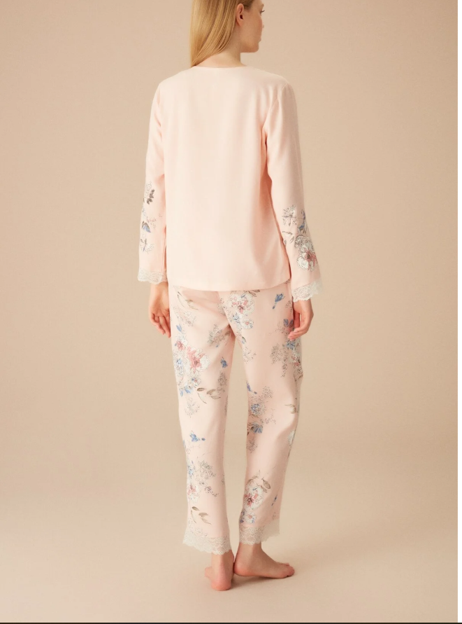 Dames Pyjama Set - Homewear - Roze