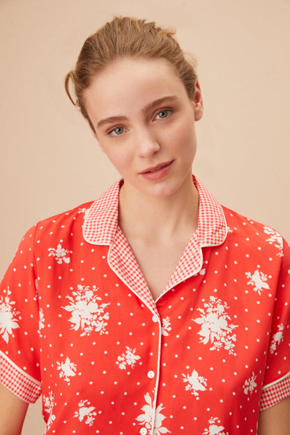 Katoen Pyjama Set -Huispak