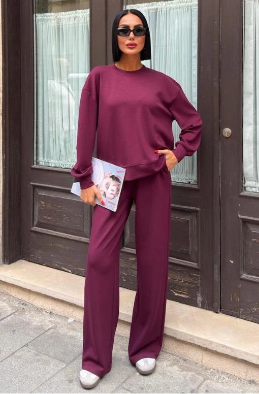 Trainingspak - Joggingspak- Bordeauxrood